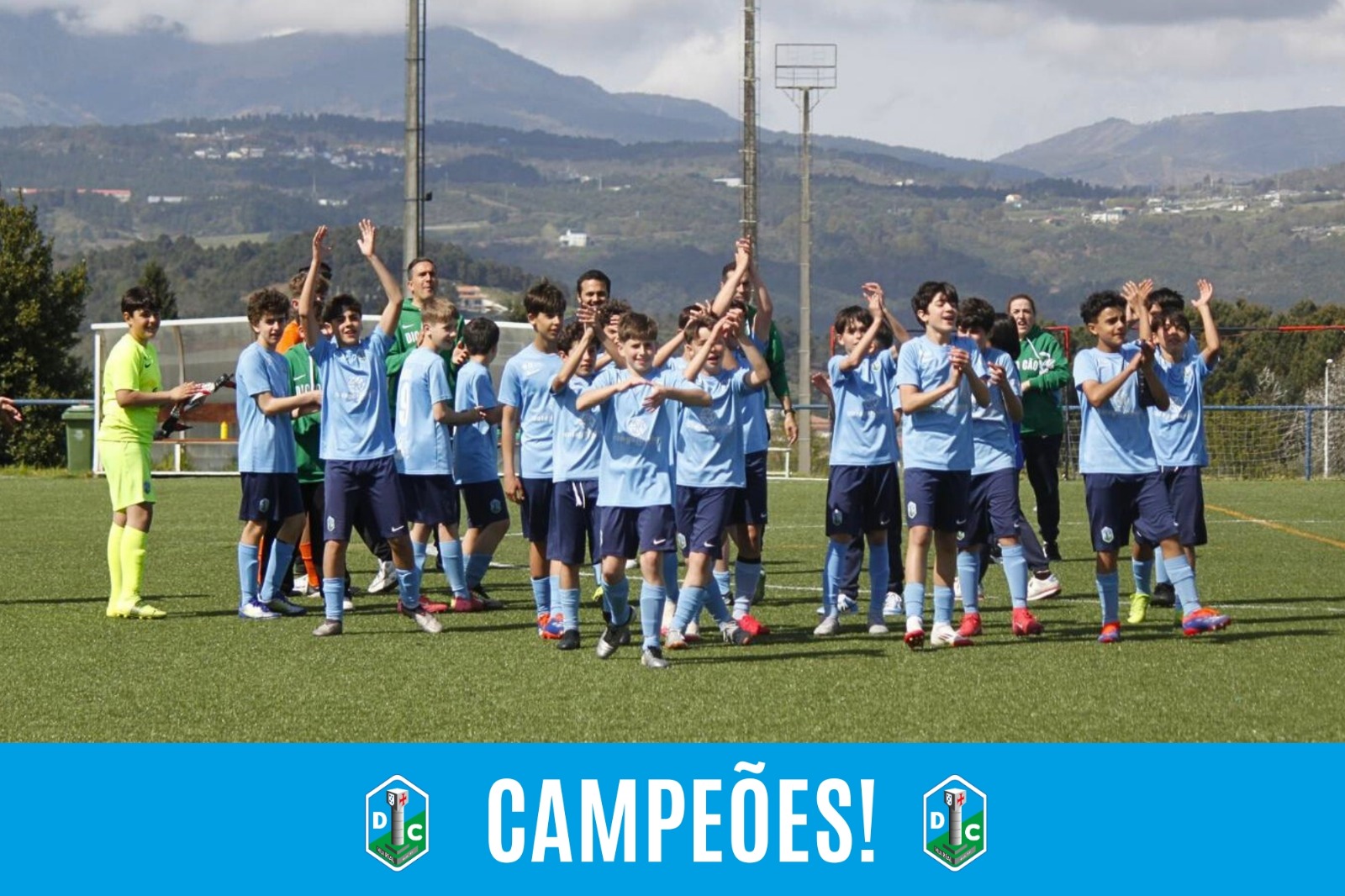 Campeão Distrital de Futebol Masculino de Sub-13 2024/25
